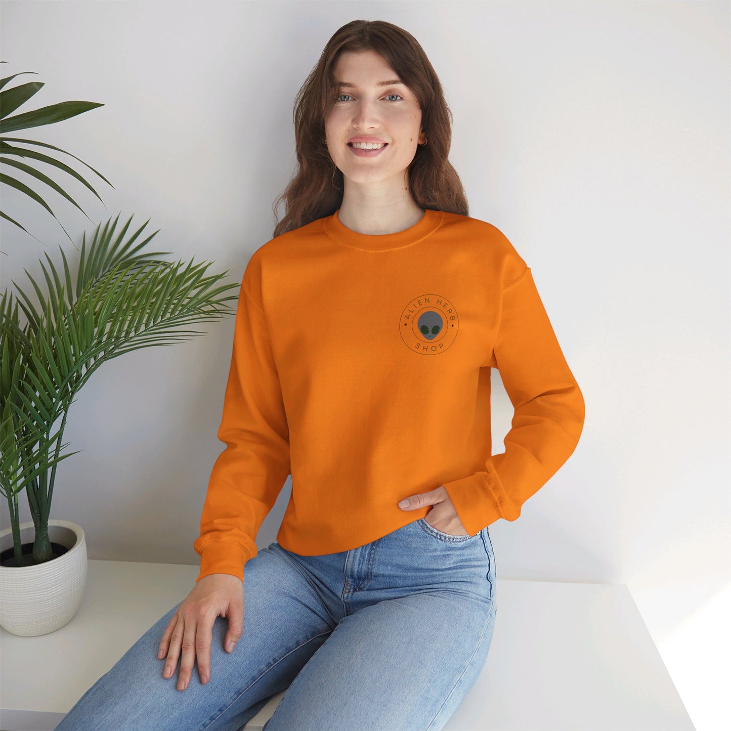 Alien Herb Shop Crewneck Sweatshirt