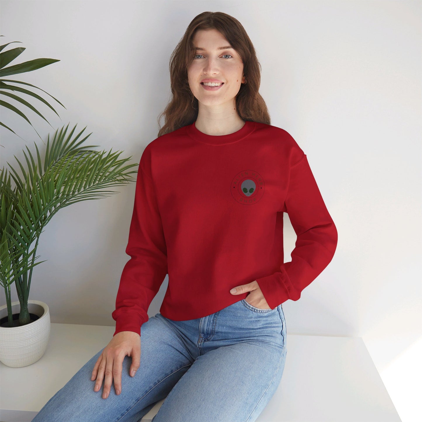 Alien Herb Shop Crewneck Sweatshirt