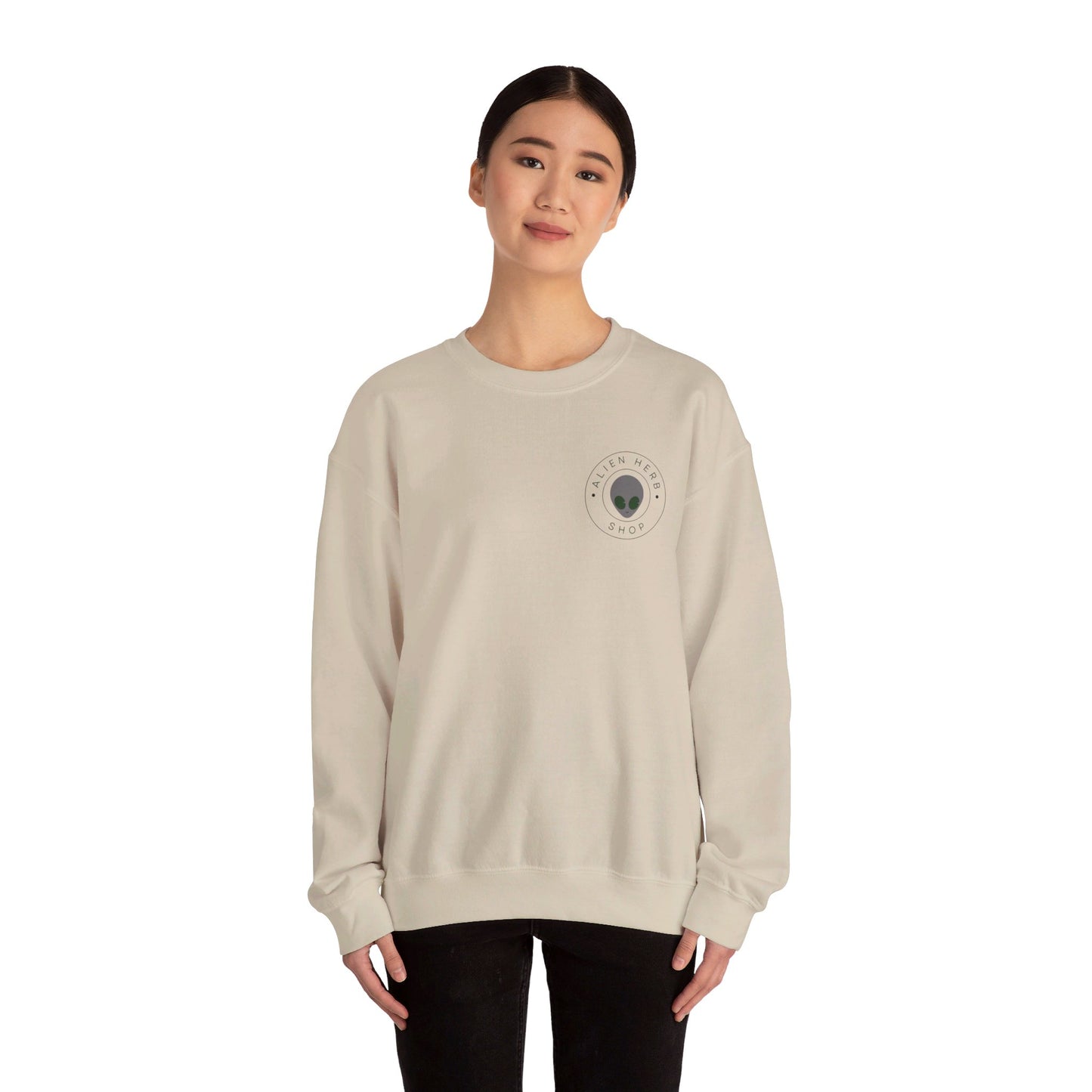 Alien Herb Shop Crewneck Sweatshirt