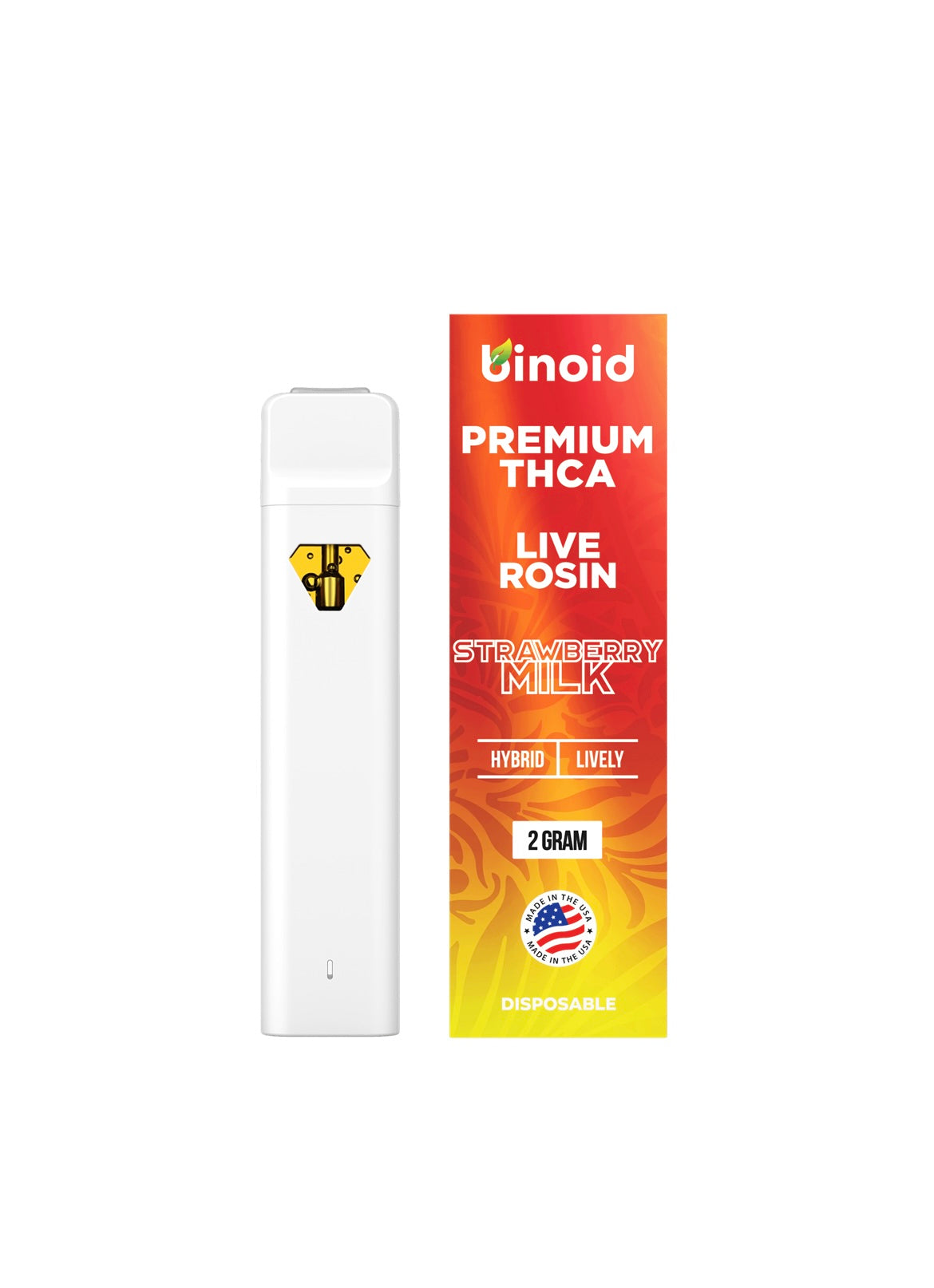 Delta 8 THCa Disposable Vape  - 2 Grams Live Rosin