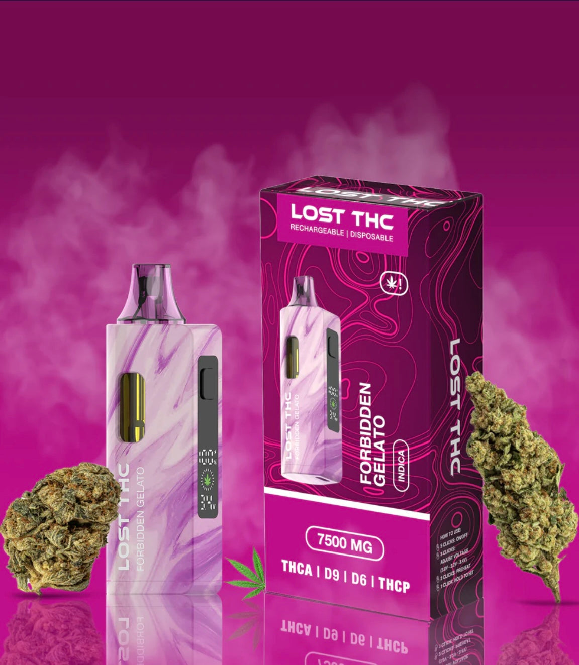 Lost THC V27.5 Gram THCA Disposable